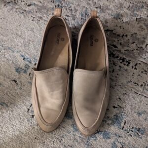 Susina Slip-On Loafers in Beige